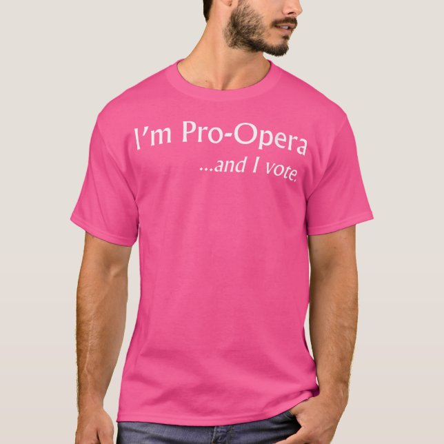 T-shirt Femmes Je Suis Pro Opera Et Je Vois Drôle (Devant)