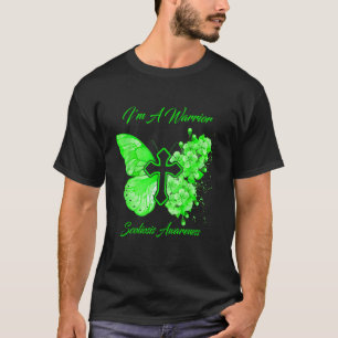 T-shirt Femmes Je suis un guerrier Sensibilisation à la sc