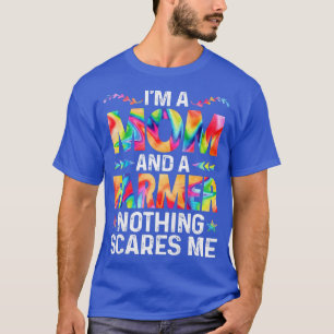 T-shirt Femmes Je suis une maman et une fermière Fête des 