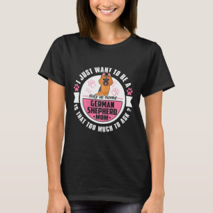T-shirt Femmes Je Veux Juste Être Un Séjour À La Maison Al