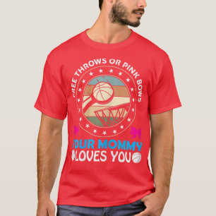 T-shirt FEMMES Jeu Libres ou Bows Rose Maman Aime Vous Ge