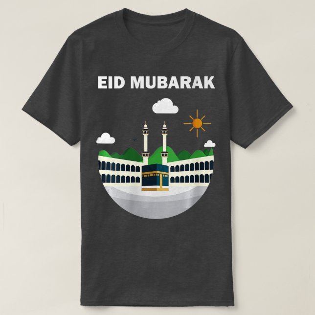 T-shirt FEMMES Joyeux Aïd Moubarak 2023 AlFitr AlAdha Hajj (Design devant)