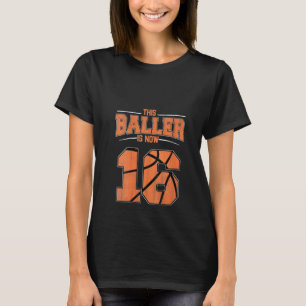 T-shirt Femmes Joyeux Anniversaire 16 Ans Basketball Garço