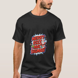 T-shirt Femmes Joyeux Rizz Mas Sigmas Noël Père Noël