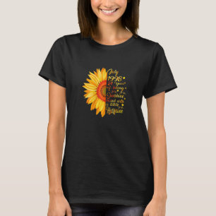 T-shirt Femmes Juillet Filles 1998 Anniversaire 24 Anniver