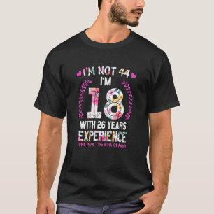T-shirt Femmes Juin Filles 1978 44 Anniversaire 44 Anniver