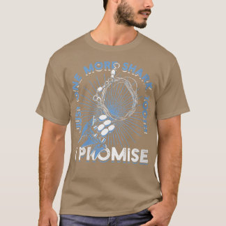T-shirt Femmes Juste une dent de plus de requin Je promets