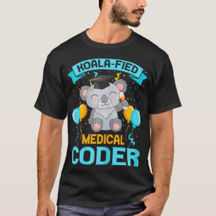 T-shirt Femmes Koala Koalafied Médicale Coder Nurse Gradua
