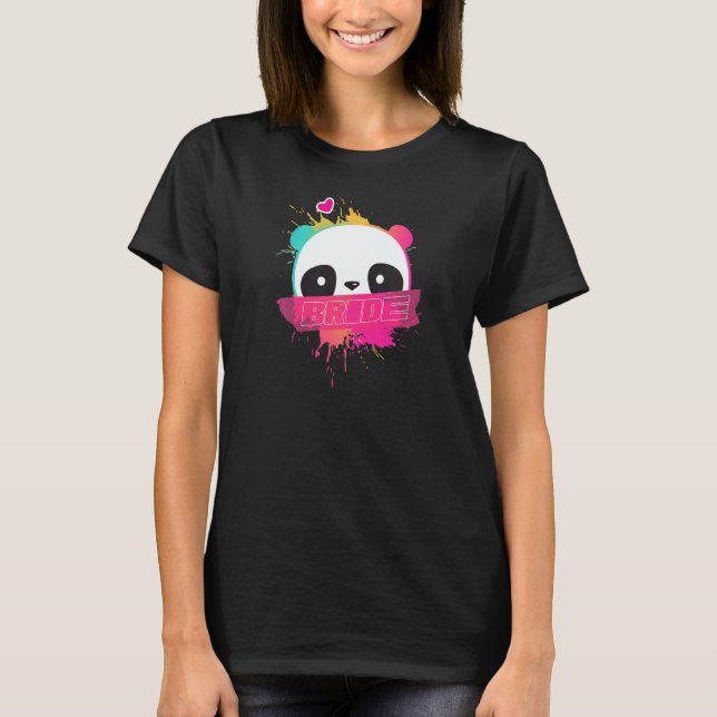 T-shirt Femmes La Mariée  Femmes Enterrement de Vie de Jeu (Devant)