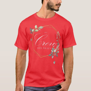 T-shirt Femmes L'équipage de l'équipe de mariée Équipe de