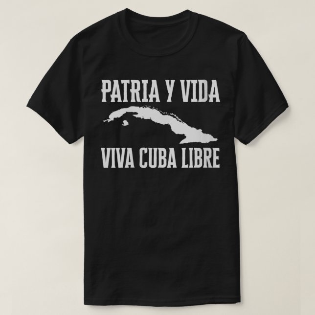 T-shirt Femmes Libérez Cuba VNeck (Design devant)