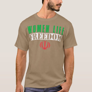 T-shirt Femmes Liberté de vie Style Vintage
