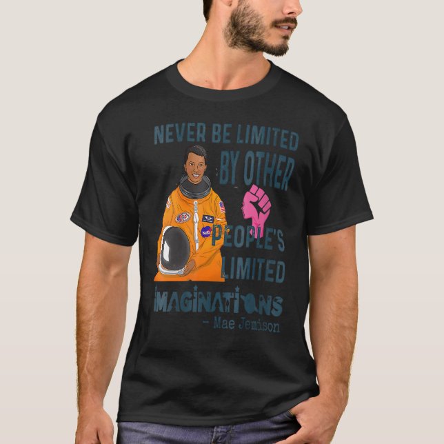T-shirt Femmes Mae Jemison Américaine Noire Astronaut (Devant)