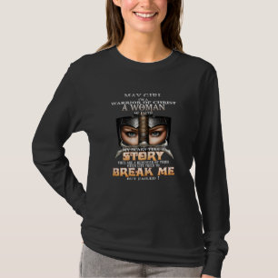 T-shirt Femmes Mai Fille Je suis une guerrière du Christ u