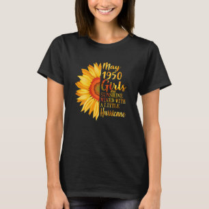 T-shirt Femmes Mai Filles 1950 72e anniversaire 72 ans