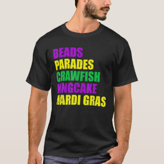 T-shirt Femmes Mardi Gras Mardi Gras Vêtements Pour Hommes
