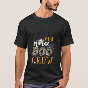 T-shirt Femmes MBU Nurse Boo Crew Éffrayant Halloween Boo