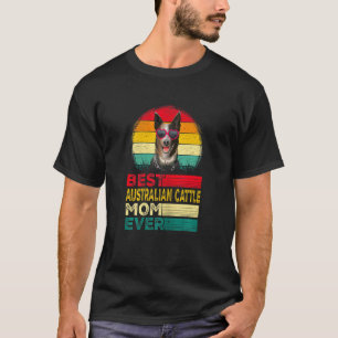 T-shirt Femmes Meilleur père de bétail australien vintage