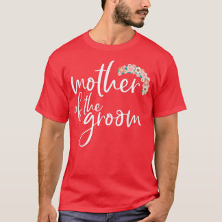 T-shirt Femmes Mère du marié Mariage assorti 