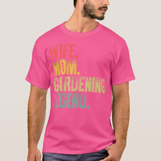 T-shirt Femmes mères Cadeau drôle Femme maman Jardinage