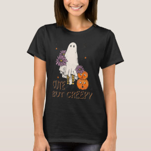 T-shirt Femmes mignonne Automne Halloween Citrouille Éffra