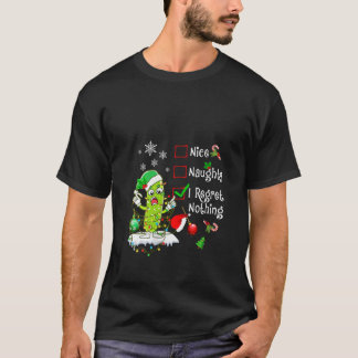T-shirt Femmes mignonnes vilaines Je ne regrette rien Pick
