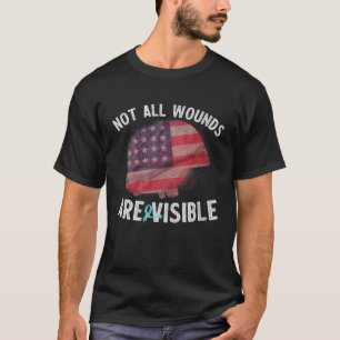 T-shirt Femmes Militaires Vétérinaire Post Traumatique Tsd