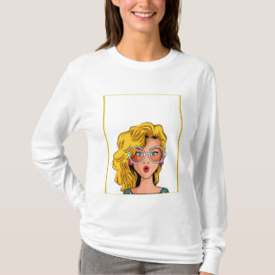 T-shirt Femmes modernes blanc