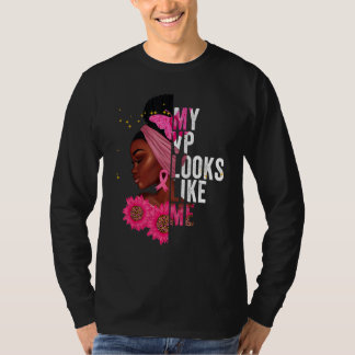 T-shirt Femmes Mon VP ressemble à moi Afro-Américaine Noir
