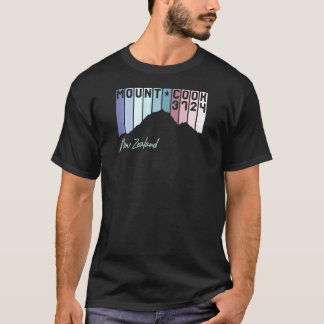 T-shirt Femmes Mont Cook Aoraki Maori Nouvelle-Zélande Ran