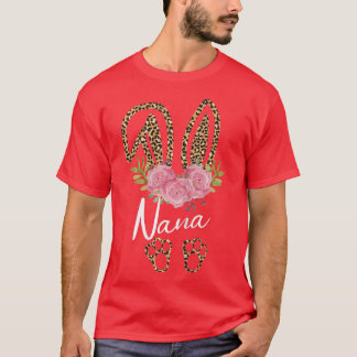 T-shirt Femmes Nana Bunny Oreilles Pâques Jour de Pâques C
