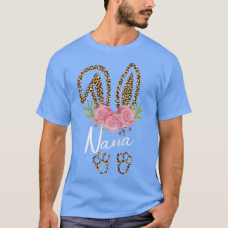 T-shirt Femmes Nana Bunny Oreilles Pâques Jour de Pâques C