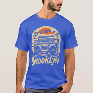 T-shirt Femmes No Sleepil Brooklyn Rétro Boombo Vintage Mu