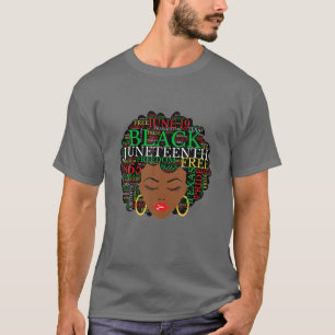T-shirt Femmes noires Cheveux naturels Afro African Judixi