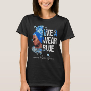 T-shirt Femmes Noires Nous Portons Des Myélites Transversa