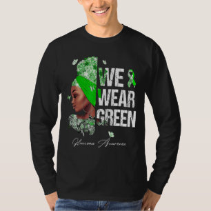 T-shirt Femmes noires Nous portons une conscience du glauc