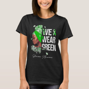 T-shirt Femmes noires Nous portons une conscience du glauc