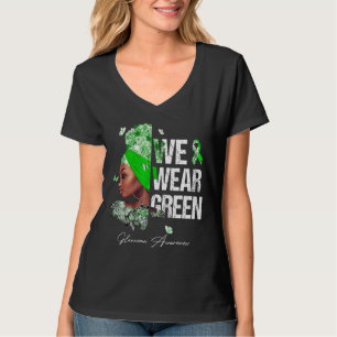 T-shirt Femmes noires Nous portons une conscience du glauc