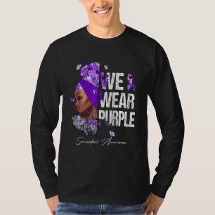T-shirt Femmes noires Nous Portons Une Sensibilisation À L