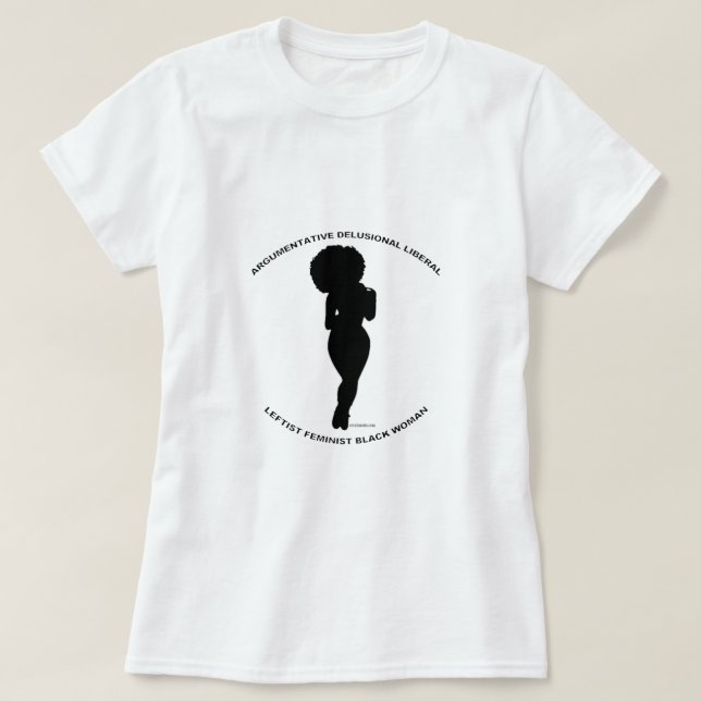 T-SHIRT FEMMES NOIRES SELON...  (Design devant)