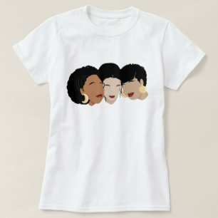 T-shirt Femmes noires, soeurs amies
