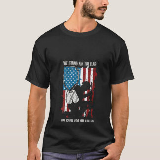 T-shirt Femmes Nous Sommes Pour Le Drapeau Que Nous Nous M