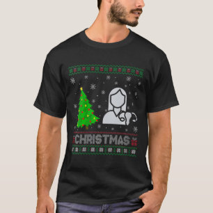 T-shirt FEMMES Ob Infirmière Xmas Arbre Éclairage Noël lai