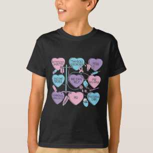 T-shirt Femmes obstétrique Saint-Valentin infirmière Ob Gy