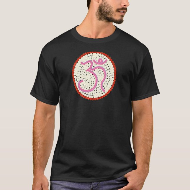 T-shirt Femmes Om Vert Yoga  1 (Devant)