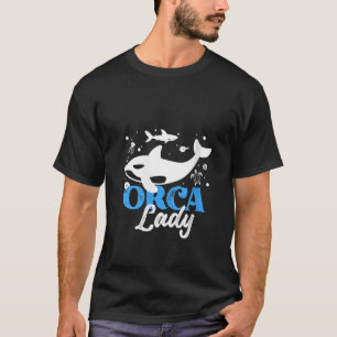 T-shirt Femmes Orca Graphique Pour Femmes Filles Enfants B