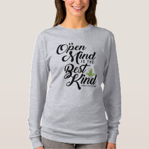 T-shirt Femmes outre de chemise d'esprit ouvert de