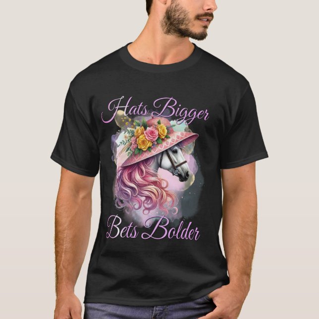 T-shirt Femmes Parle Derby À Moi Drôle De Course Cheval (Devant)