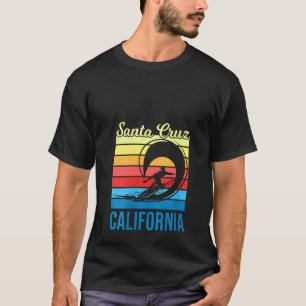 T-shirt Femmes Père Noël Cruz Californie Père Noël Cruz