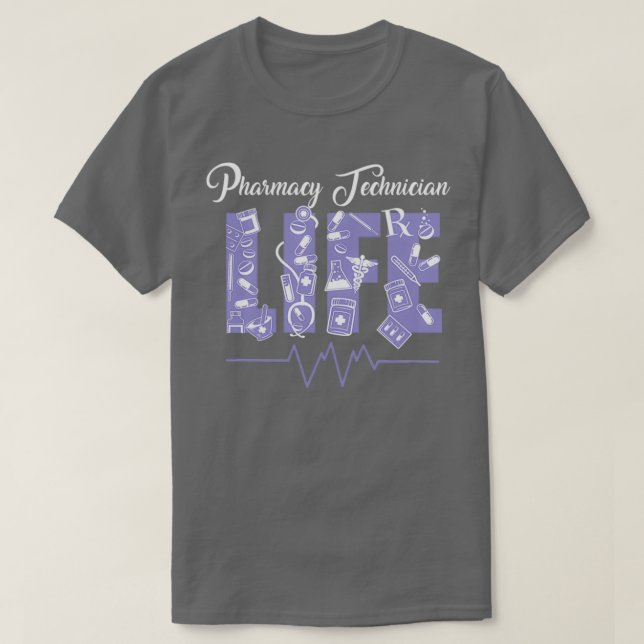 T-shirt Femmes Pharmaciennes Conception de cadeaux Pharmac (Design devant)